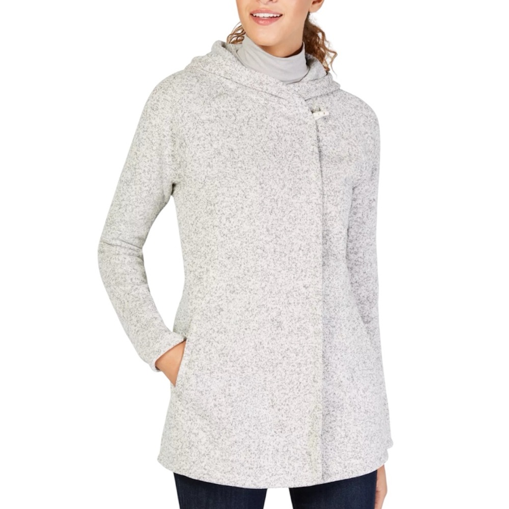 The North Face Crescent Fleece Hooded Wrap - Sz. L